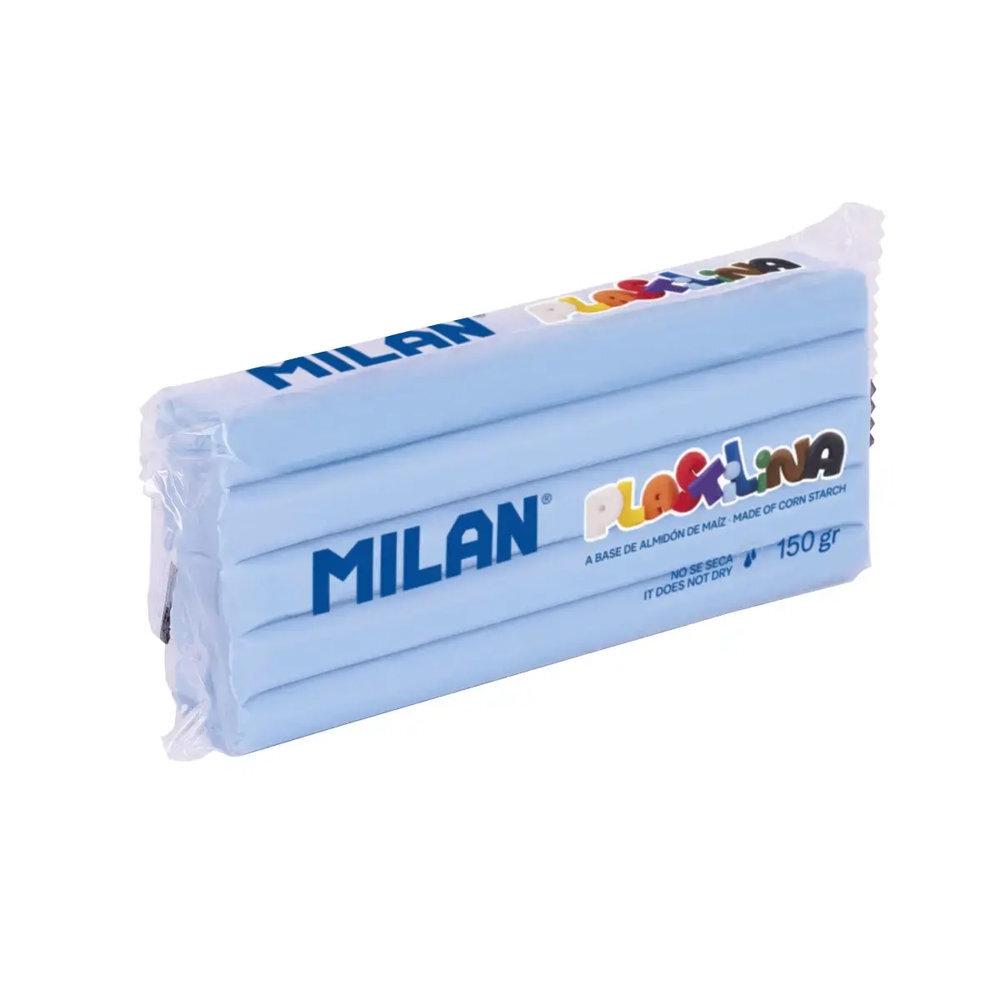 Plastilina Milan 150gr. Azul claro 91441552B