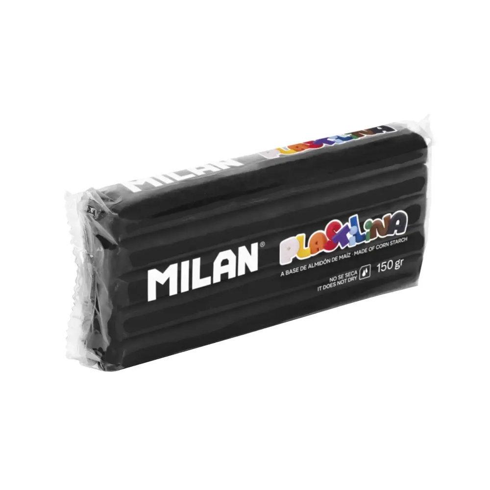 Plastilina Milan 150gr. Negro 91441580B