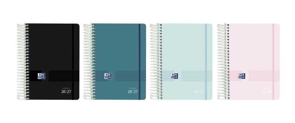 Agenda Oxford Escolar 2026-2027 Live&Go Tapa plastico 8º Día Página 400208048