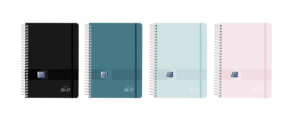 Agenda Oxford Escolar 2026-2027 Live&Go Tapa plastico 8º Semana Vista 400208049