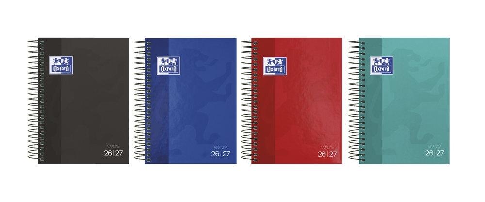 Agenda Oxford escolar 2026-2027 School Tapa Extradura 8º Dia Pagina 400207945