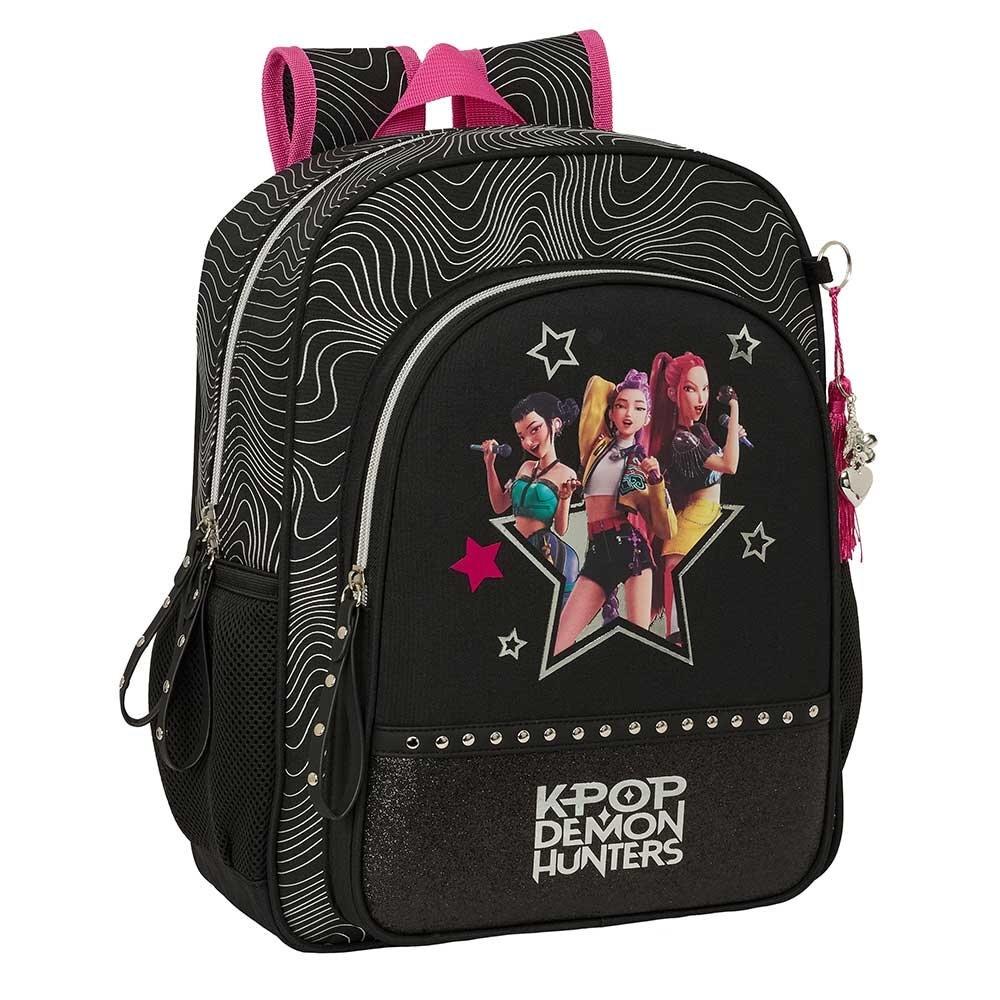 MOCHILA JUNIOR ADAPT.CARRO K-POP Demon Hunters - ENERGY 642668640 SAFTA