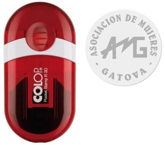Formulario Pocket stamp 30 redondo