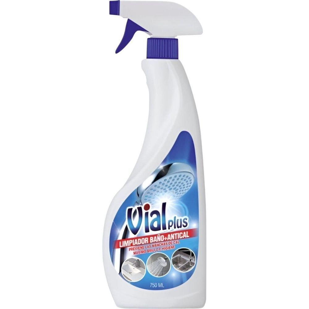 LIMPIADOR BAÑO+ANTICAL VIALPLUS 750ML.PISTOLA 6771