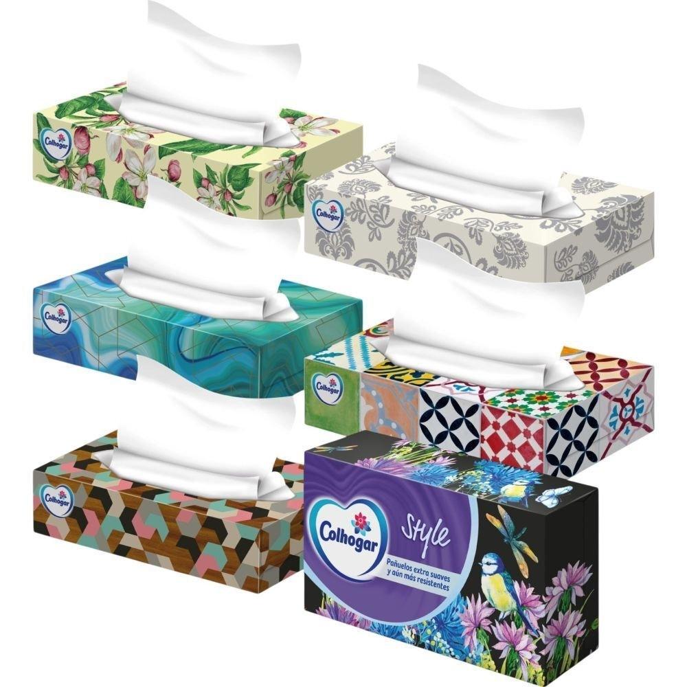 PAÑUELOS COLHOGAR CAJA 66U.BLANCOS (3CAPAS) 4232