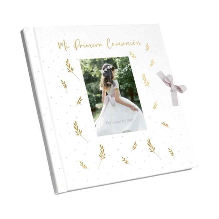 LIBRO FOTOS COMUNION HOLOGRÁFICO NIÑA 49421 ARGUVAL