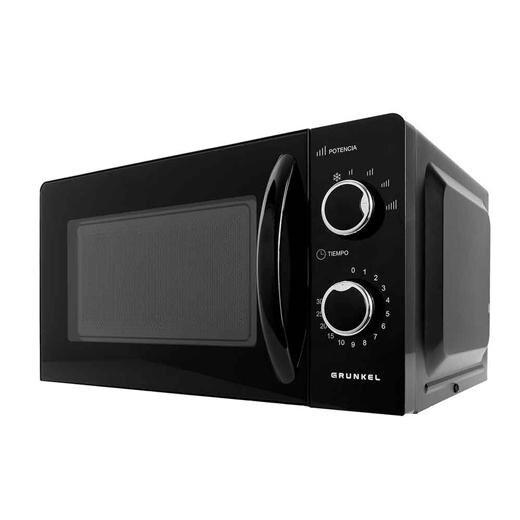 MICROONDAS GRUNKEL SIN GRILL 700W 20L NEGRO MW-20NG 60310
