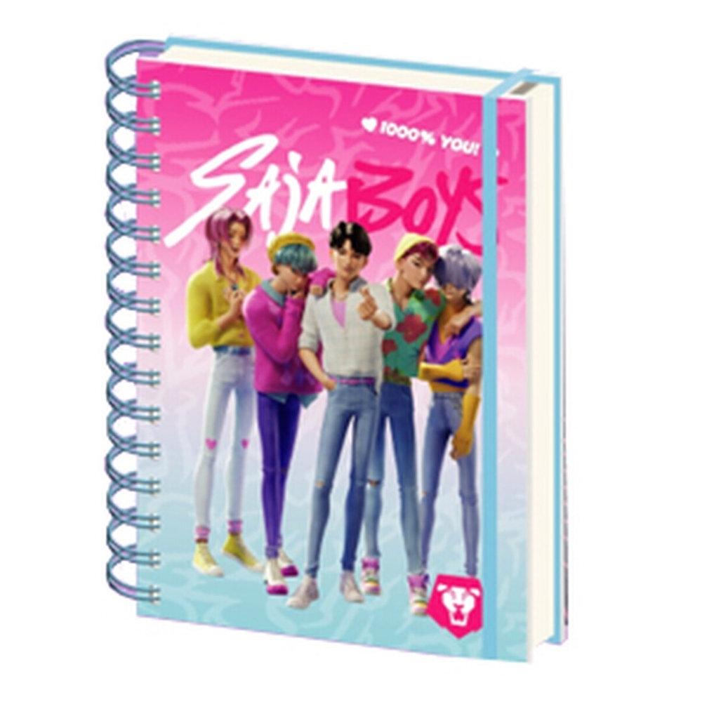 K-Pop Demon Hunters Cuaderno A5 Saja Boys