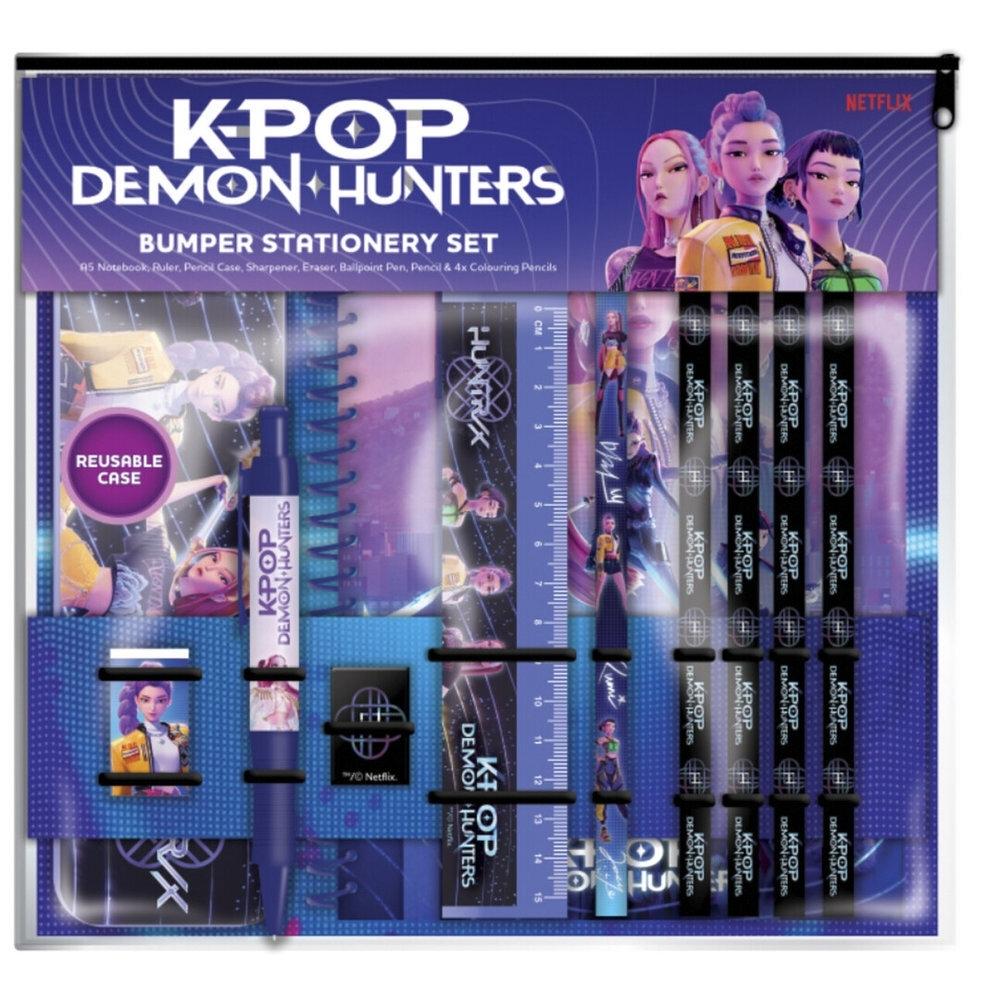 K-Pop Demon Hunters Set de Papelería Deluxe