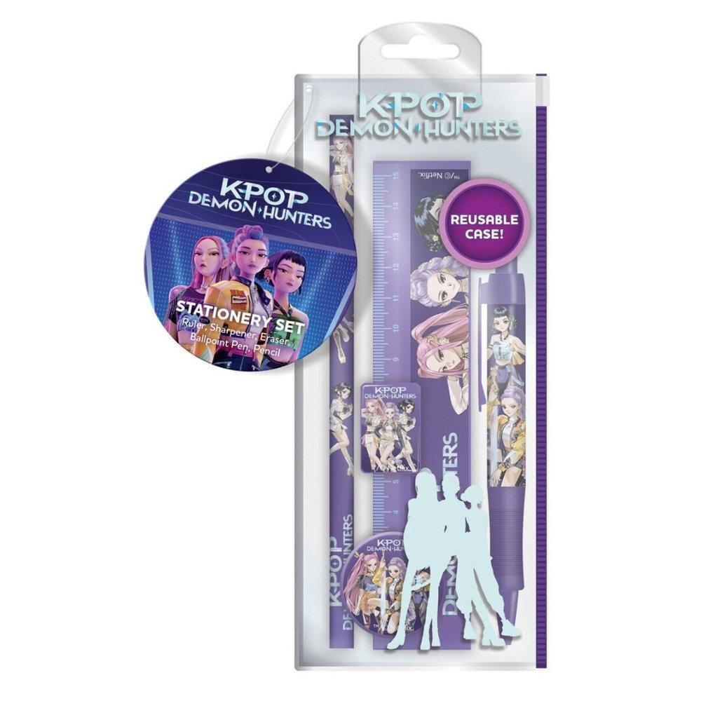K-Pop Demon Hunters Set de Papelería 5pcs