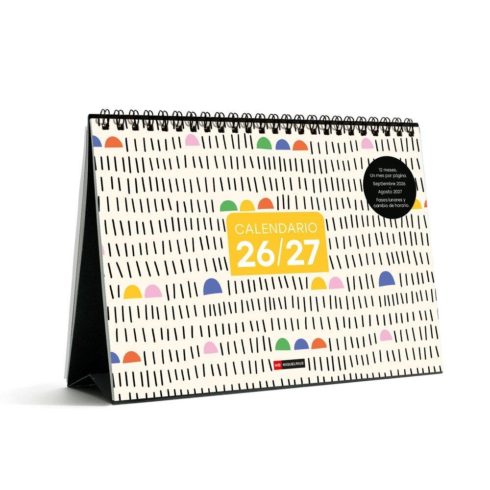 Calendario escolar Miquelrius 2026-2027 MR28415 Mesa para escribir A5 210x149 Sandra Hutter