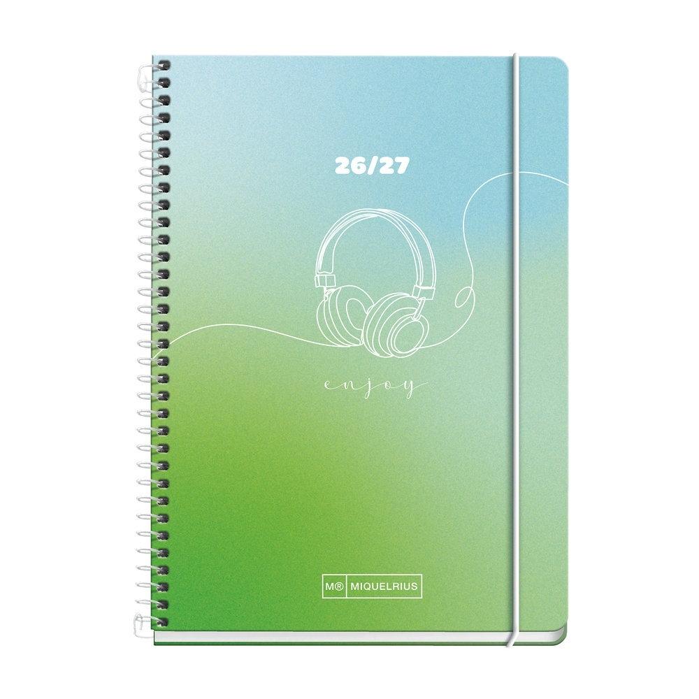 Agenda Miquelrius Escolar 2026-2027 117x174 Semana Vista Activa Design Enjoy MR21175