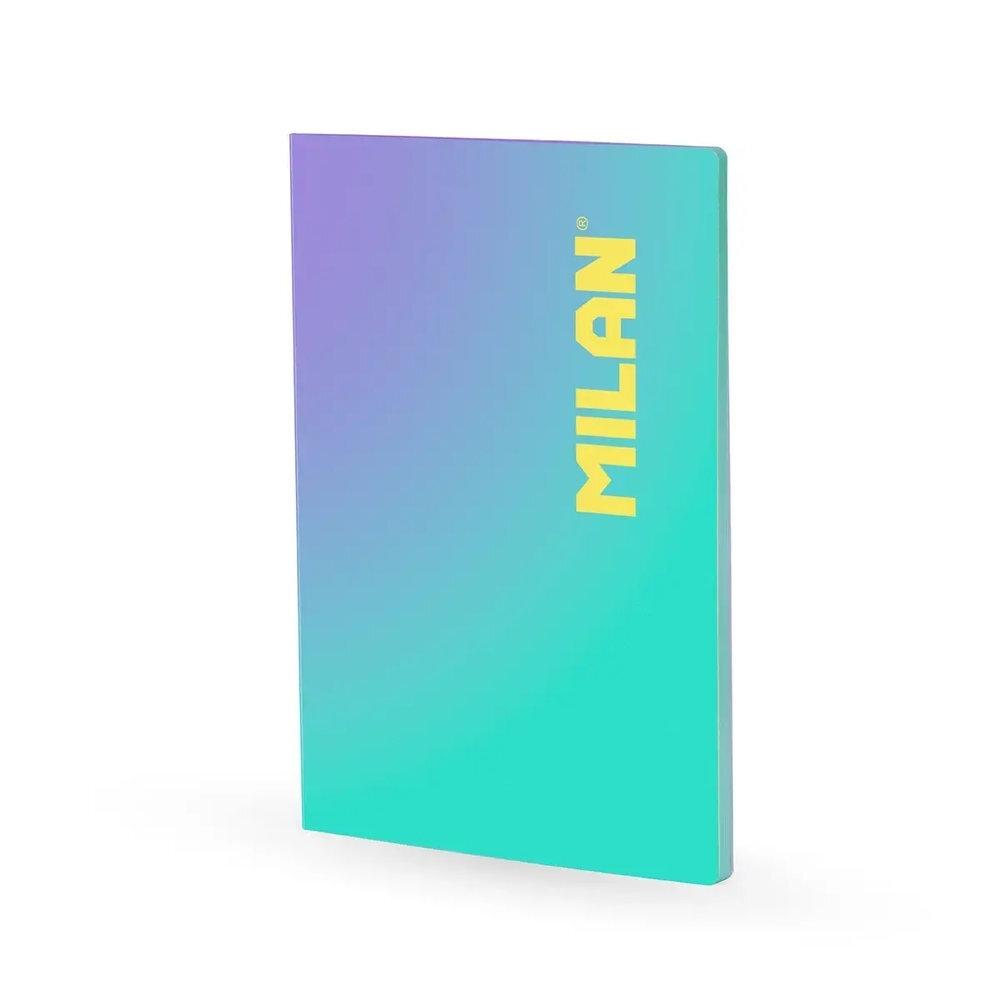 Libreta Milan 57242L48SNGR A4 48 hojas 95 gramos Horizontal Sunset Turquesa