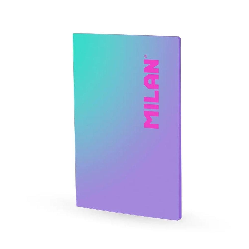 Libreta Milan 57243L48SNPR A4 48 hojas 95 gramos 5x5 Sunset Lila