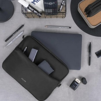 Funda para portátil 13  34,5cm Shadow Negro 085152DW Milan