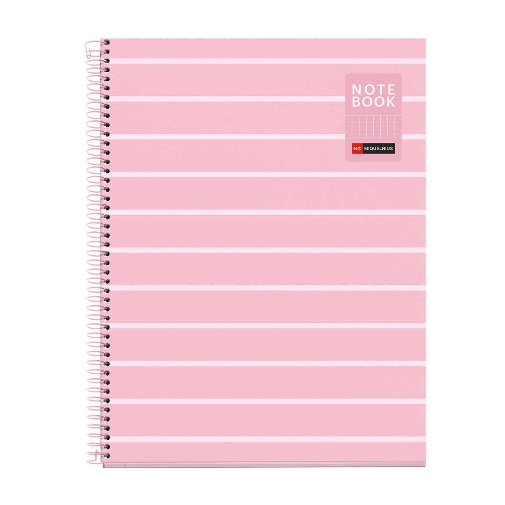 Block MiquelRius A4 80 hojas 5x5 90 gramos Between the lines Rosa MR4512