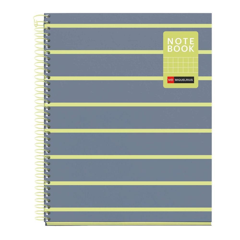 Block MiquelRius A5 80 hojas 5x5 90 gramos Between the lines Limon MR4531