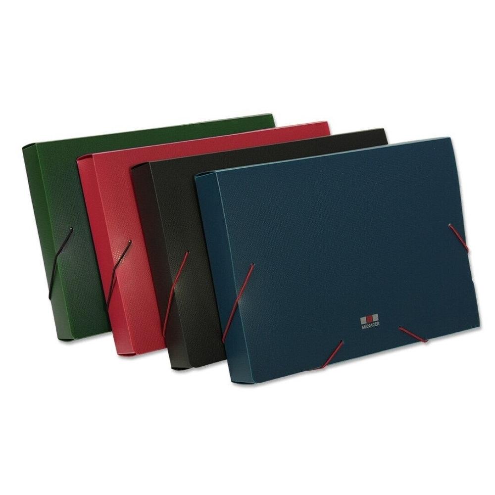 Carpeta proyecto polipropileno manager 3cm. surtido 317588 Poessa