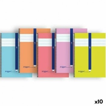 Bloc espiral Eriggan NSFB4 folio 80H. cuadrovía 4mm