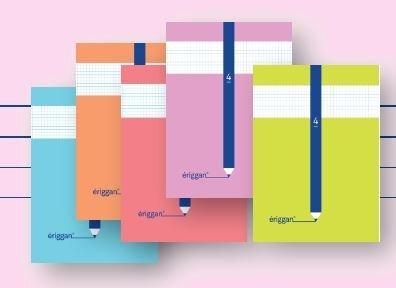 Libreta grapada Eriggan NSA44 A4 50h cuadrovia 4mm