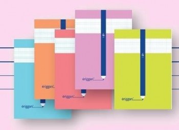 Libreta grapada Eriggan NSA44 A4 50h cuadrovia 4mm
