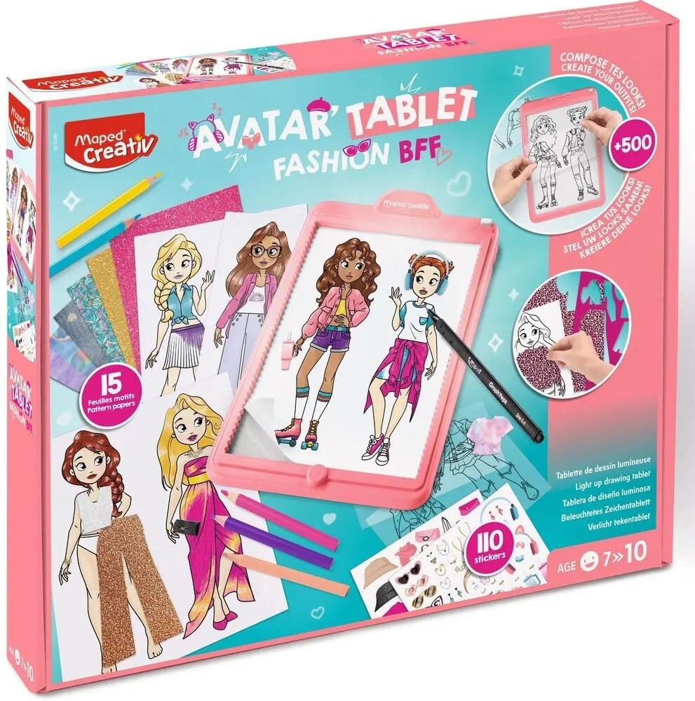Maped Creativ- Pizarra de actividades - Avatar Fashion Tablet  907099