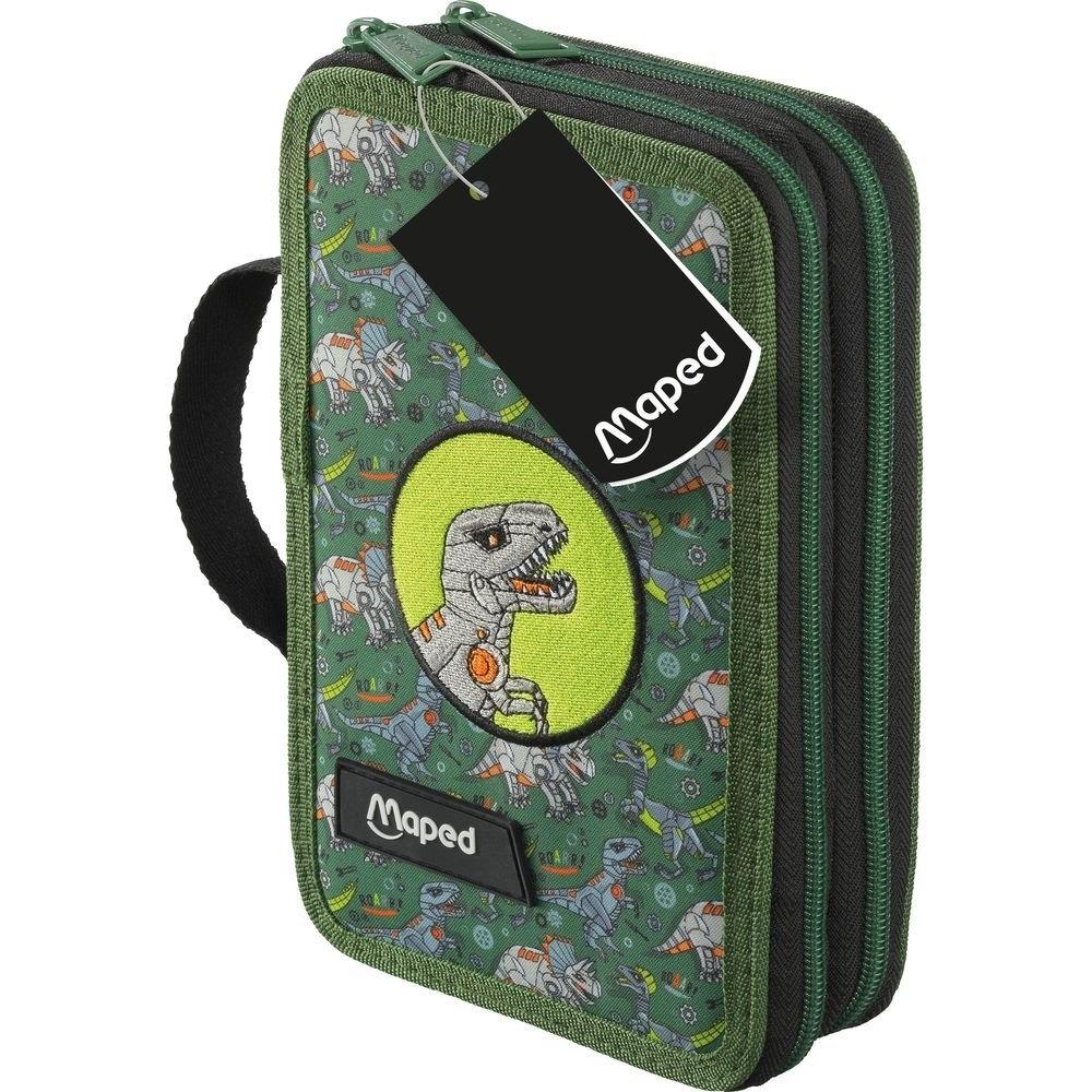 Plumier doble Dinosaurios 38 piezas 967409 Maped