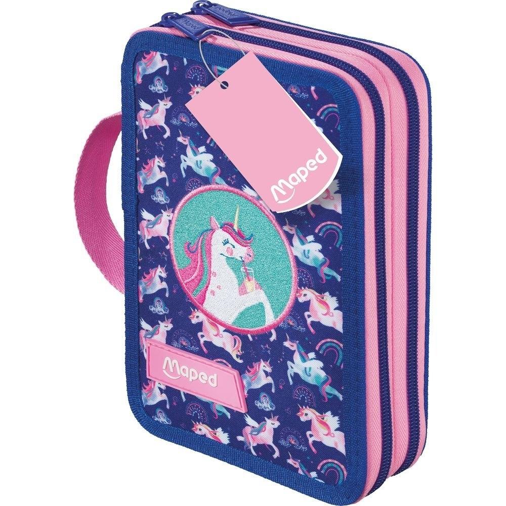 Plumier doble Unicornios 38 piezas 967402 Maped