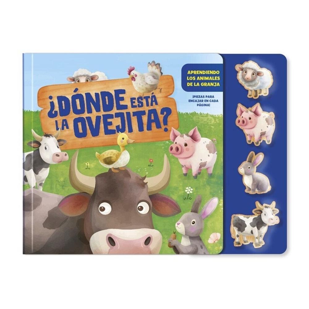 ¿DONDE ESTA LA OVEJITA? - PIEZAS DE MADERA BOMD02 IMAGILAND