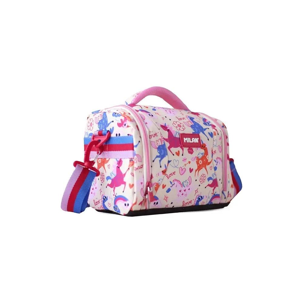 Bolsa isotérmica porta alimentos gran capacidad (5 L) serie especial Flowicorn 08808FLCD Milan