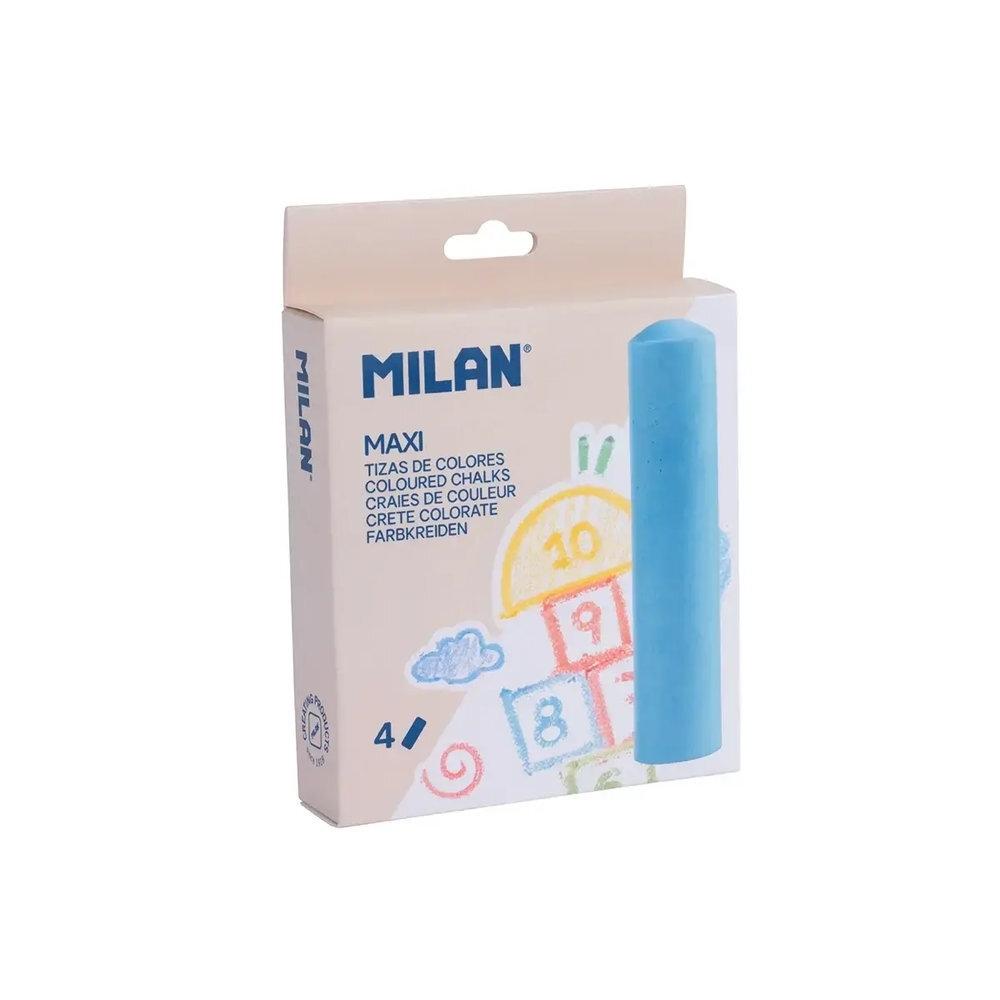 Tiza Milan caja de 4 colores Maxi 249204