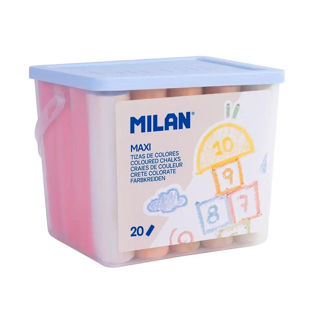 Tiza Milan bote de 20 colores Maxi 249120