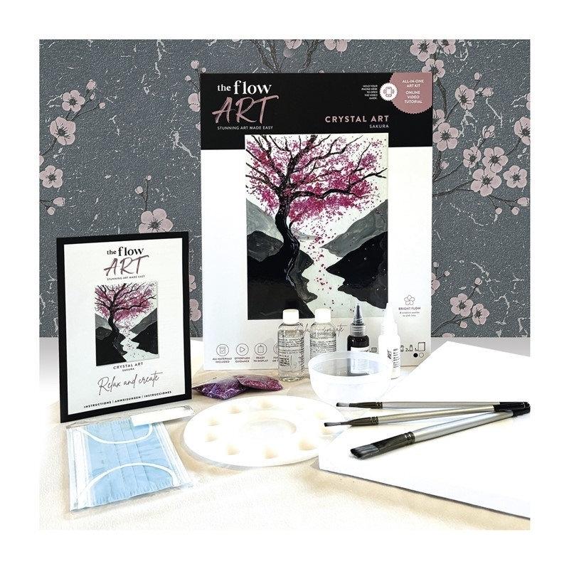 FLOW ART - CRYSTAL ART SAKURA FLA003 IMAGILAND