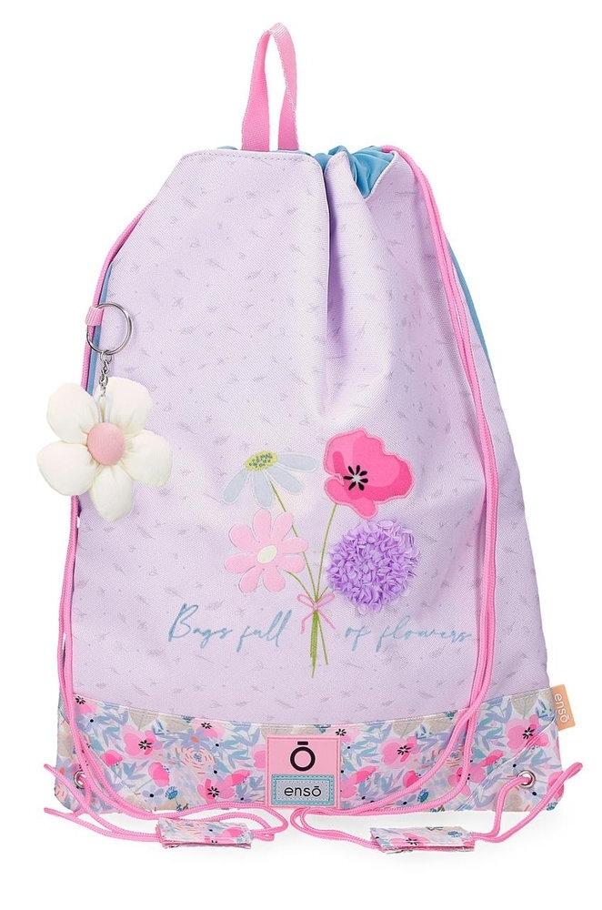Saco con cremallera 40cm. Enso Full of Flowers 210079501076 Joumma