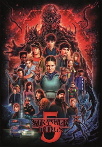 Puzzle 1000 piezas Stranger Things Temporada 5 37096 Clementoni