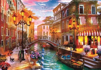 Puzzle 500 piezas Verano sobre Venecia 35586 Clementoni