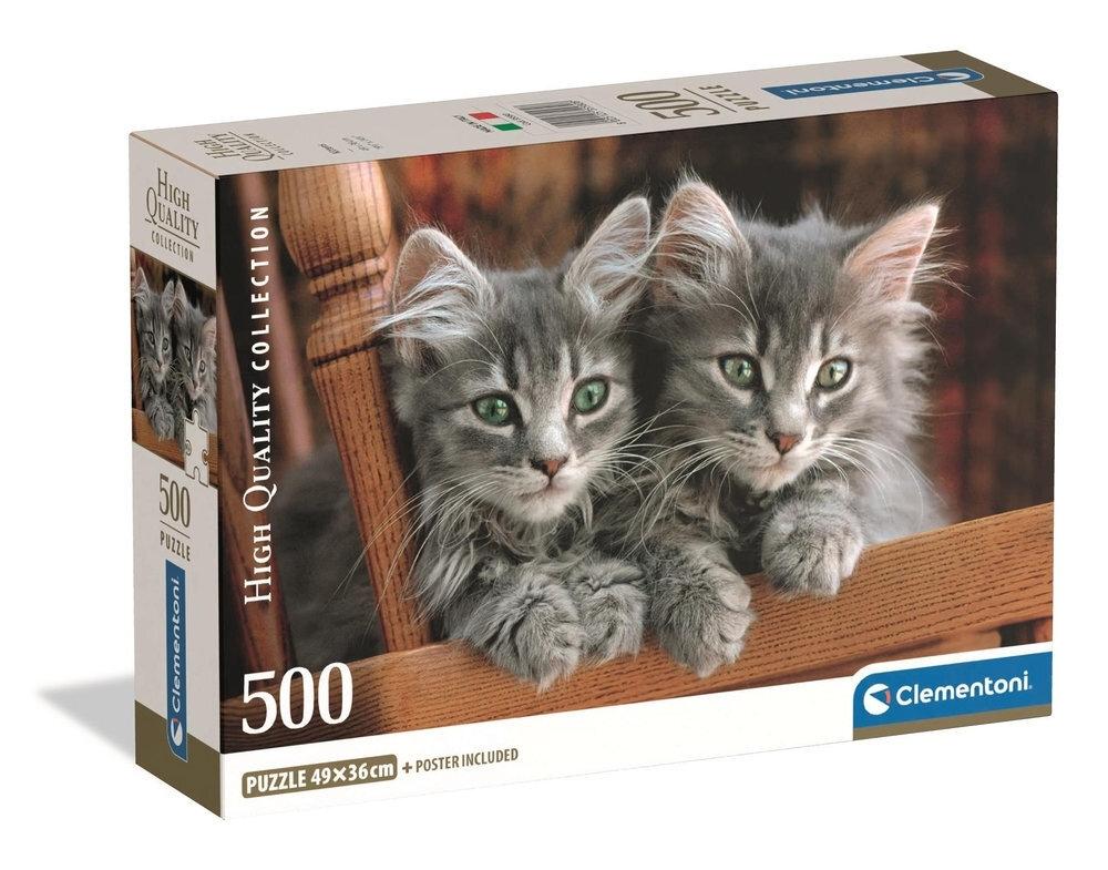 Puzzle 500 piezas Gatos 35580 Clementoni
