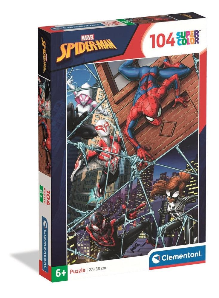 Puzzle 104 piezas Spiderman 25043 Clementoni