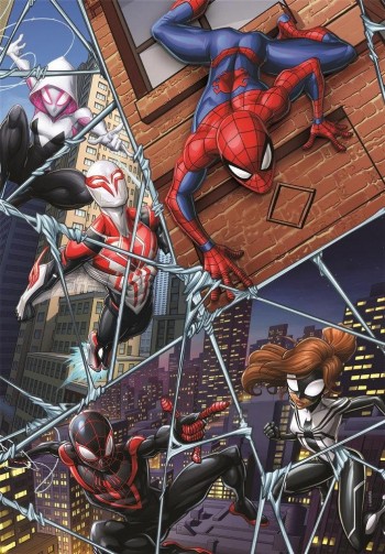 Puzzle 104 piezas Spiderman 25043 Clementoni
