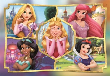 Puzzle 104 piezas Princesas 25057 Clementoni