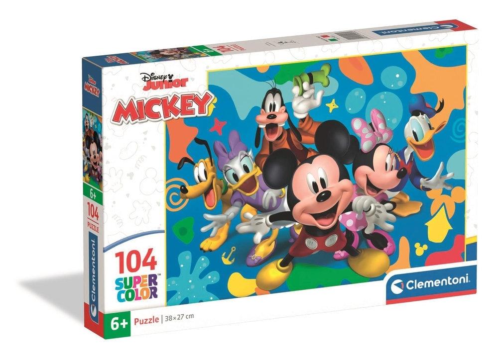 Puzzle 104 piezas Mickey y sus amigos 25053 Clementoni