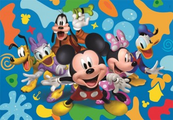 Puzzle 104 piezas Mickey y sus amigos 25053 Clementoni