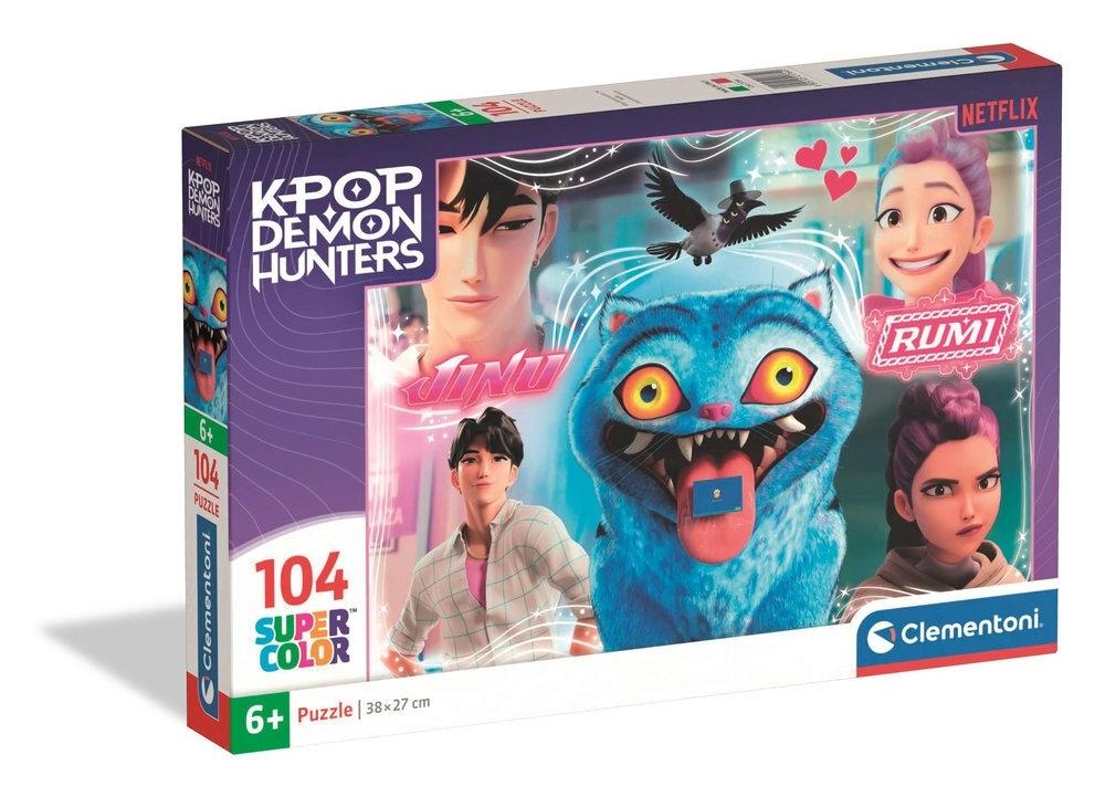 Puzzle 104 piezas K-Pop Demon Hunters-3 21764 Clementoni