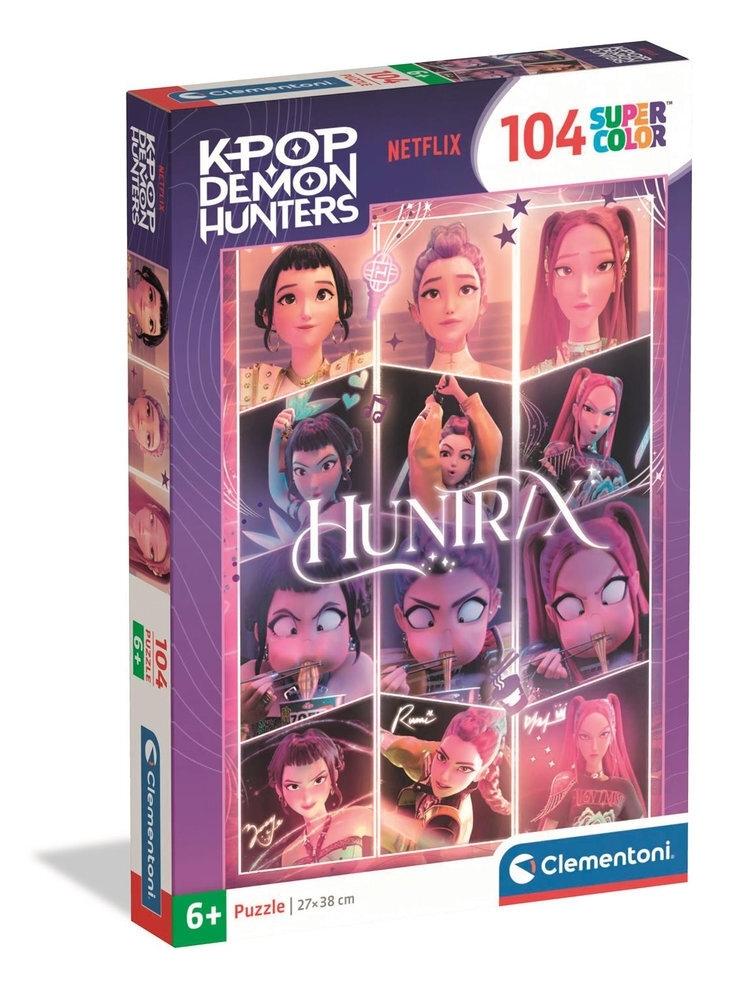 Puzzle 104 piezas K-Pop Demon Hunters-2 21763 Clementoni