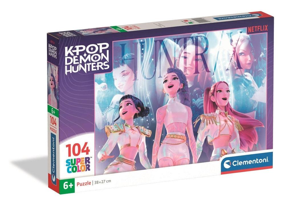 Puzzle 104 piezas K-Pop Demon Hunters 21762 Clementoni