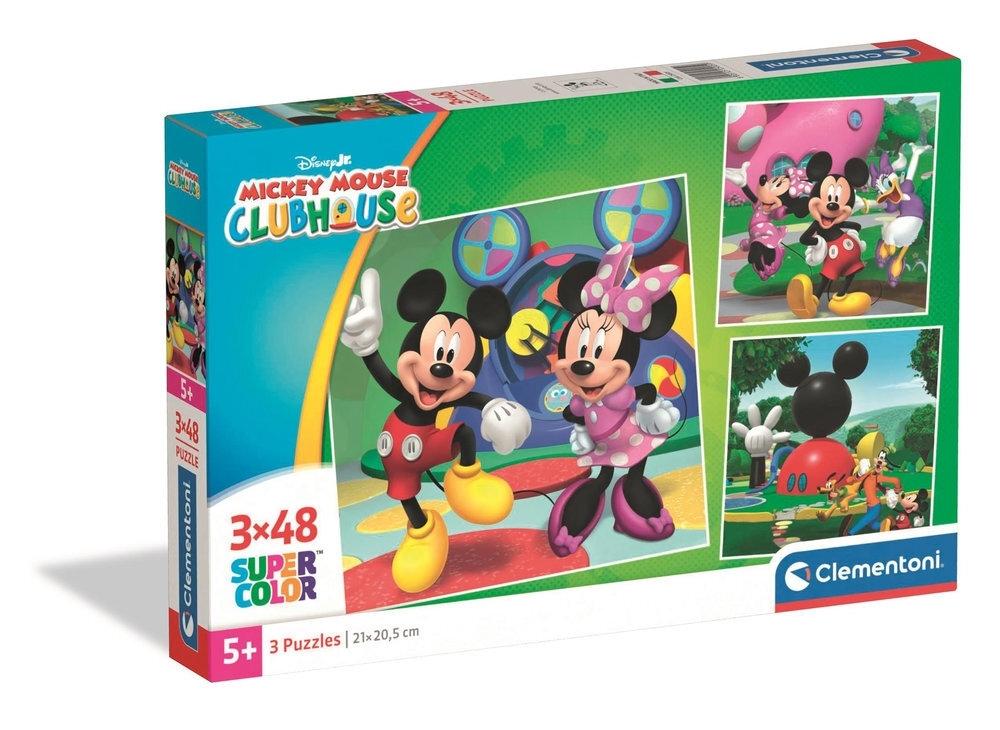 Puzzle 3x48 Mickey Mouse 25005 Clementoni