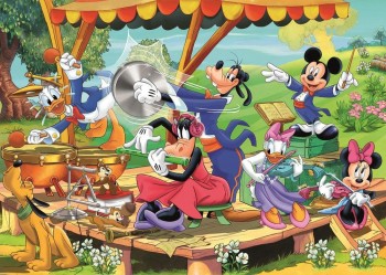 Puzzle 2x60 Mickey y sus amigos 21620 Clementoni