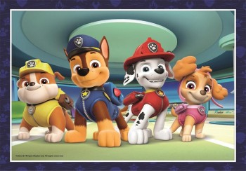 Puzzle 4 en 1 Paw Patrol 21513 Clementoni