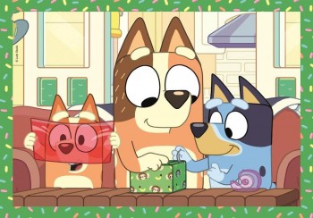 Puzzle 4 en 1 Bluey 21530 Clementoni