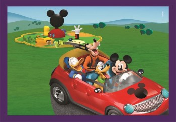 Puzzle 4 en 1 Mickey Mouse 21755 Clementoni